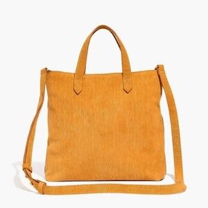 Madewell | The Zip-Top Transport Crossbody: Corduroy Suede Edition USED